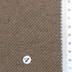 Light Brown - Herringbone Twill Poly Rayon Wool Span Woven Fabric - FAB1872