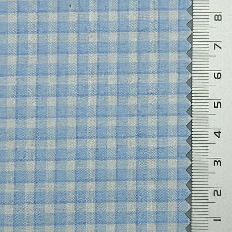 Check Cotton Woven Fabric | FAB1551 | 1.Dawn Pink, 2.Orange, 3.Green, 4.Blue, 5.Orange, 6.Pink, 7.Lavender, 8.Red, 9.Black by Fabricis.com #