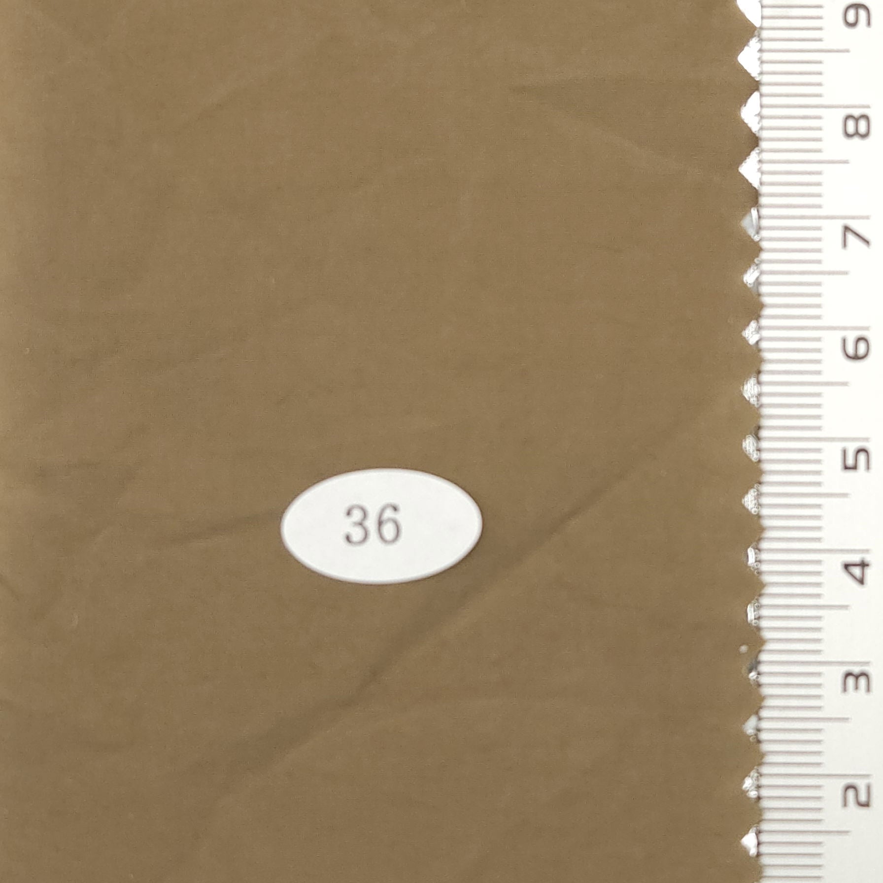 Solid Wrinkle Recycled Nylon Woven Fabric - FAB1705 - Pale Brown