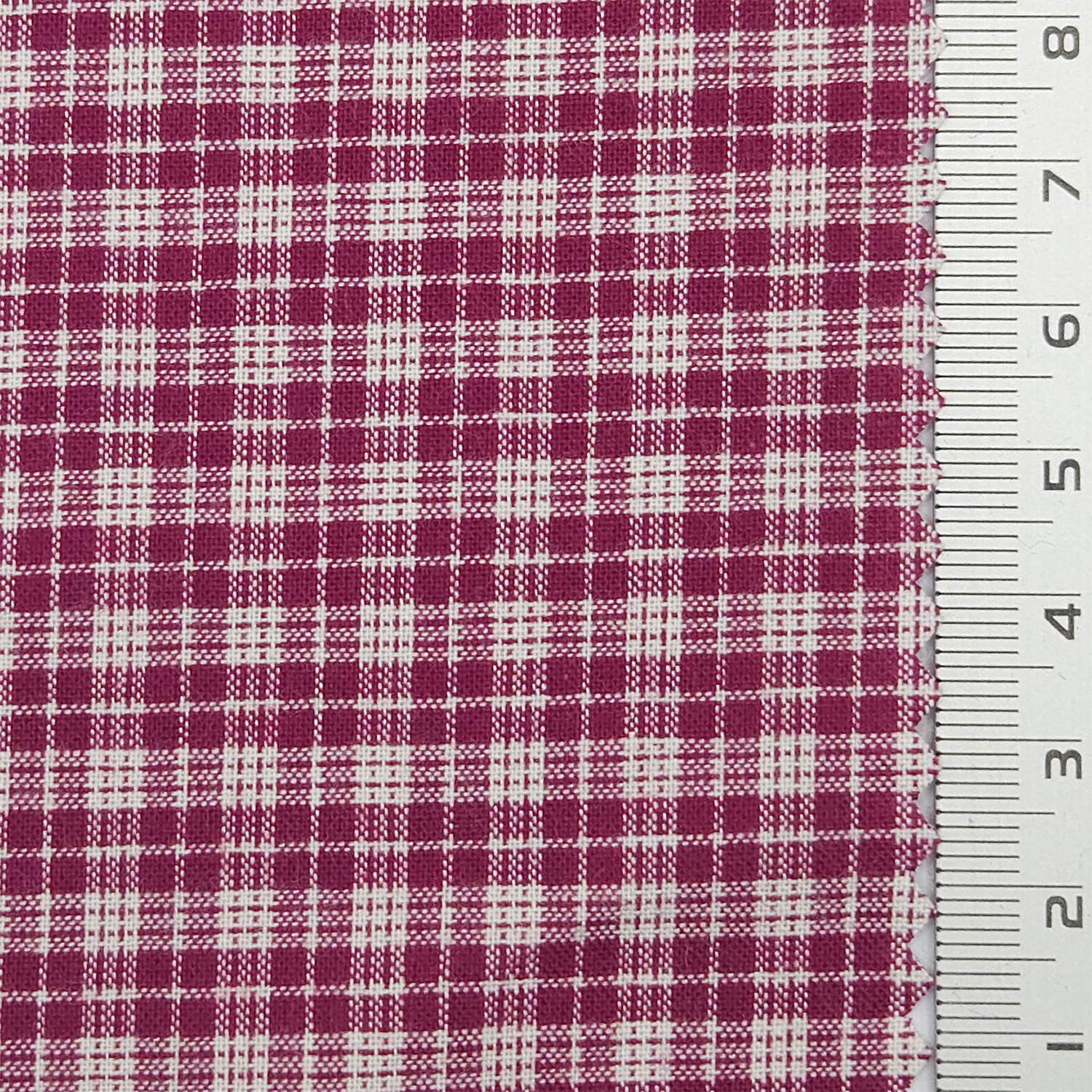 1.Charcoal Plaid-2.Navy Blue Plaid-3.Black Plaid-4.Burgundy Plaid-5.Dark Gray Plaid - Check YarnDyed Cotton Woven Fabric - FAB 1799