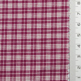 Check YarnDyed Cotton Woven Fabric - FAB1799 - 1.Charcoal Plaid-2.Navy Blue Plaid-3.Black Plaid-4.Burgundy Plaid-5.Dark Gray Plaid-6.Navy/Gray Plaid-7.Charcoal Plaid-8.Burgundy Plaid 