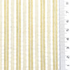 Pale Yellow - Dobby Stripe Woven Cotton Poly Shirting Fabric - FAB1859