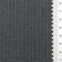 Pin Stripe Plain Polyester Spandex Rayon Woven Fabric - FAB1783 - Charcoal gray