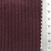 6Wale Solid Corduroy Cotton Woven Fabric - FAB1656 - 1.Sandrift-2.Tia Maria-3.Au Chico-4.Wine Berry-5.Milano Red-6.Alabaster-7.Pearl Lusta-8.Wafer-9.Sisal-10.Cashmere 