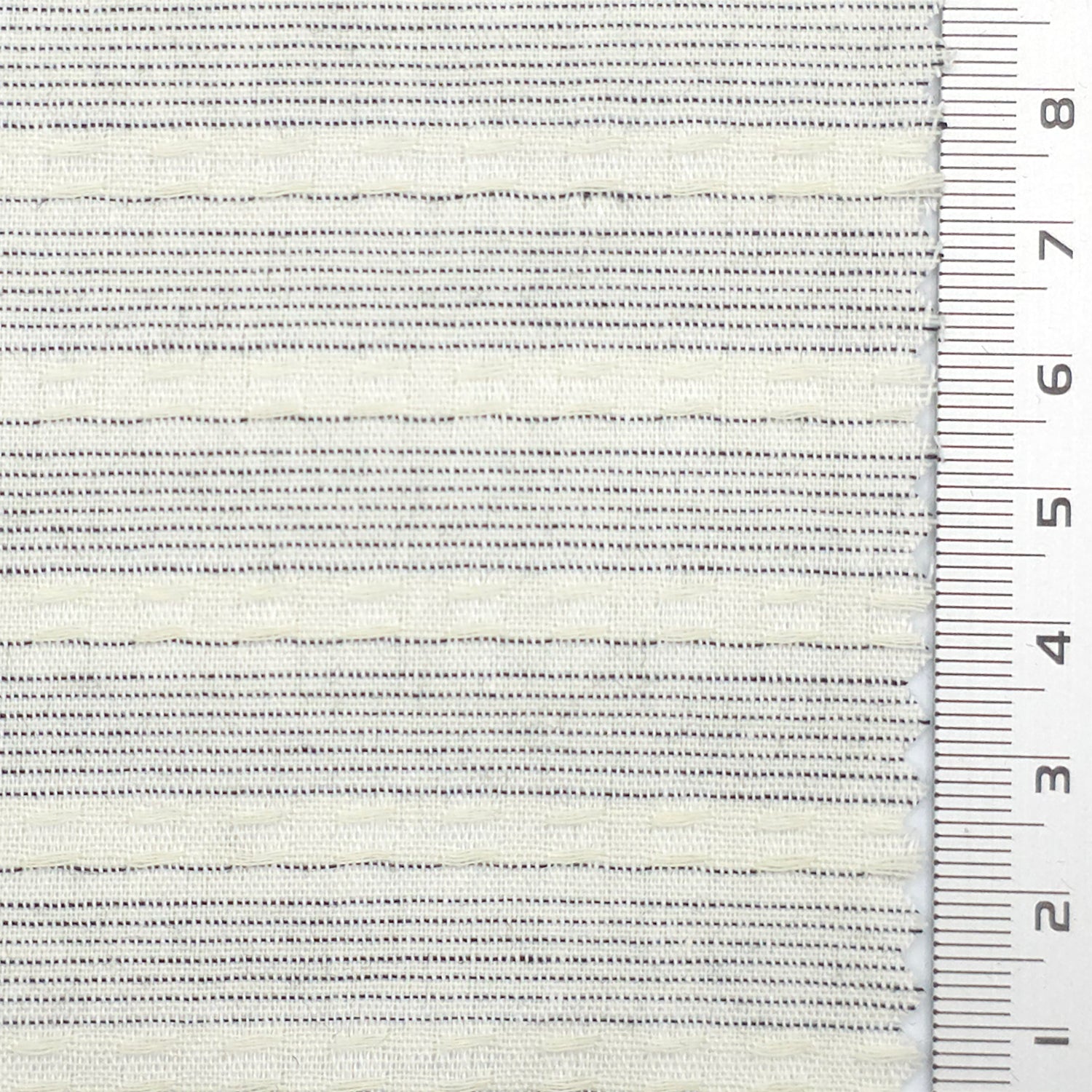Textured Jacquard Stripe Cotton Woven Fabric - FAB 1824 - 4.Black Navy