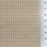 Beige - 8 Wale Textured Corduroy Poly Woven Fabric - FAB1874