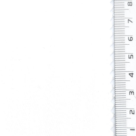 White - 17 Count Slub Twill Cotton Poly Woven Fabric - FAB1885