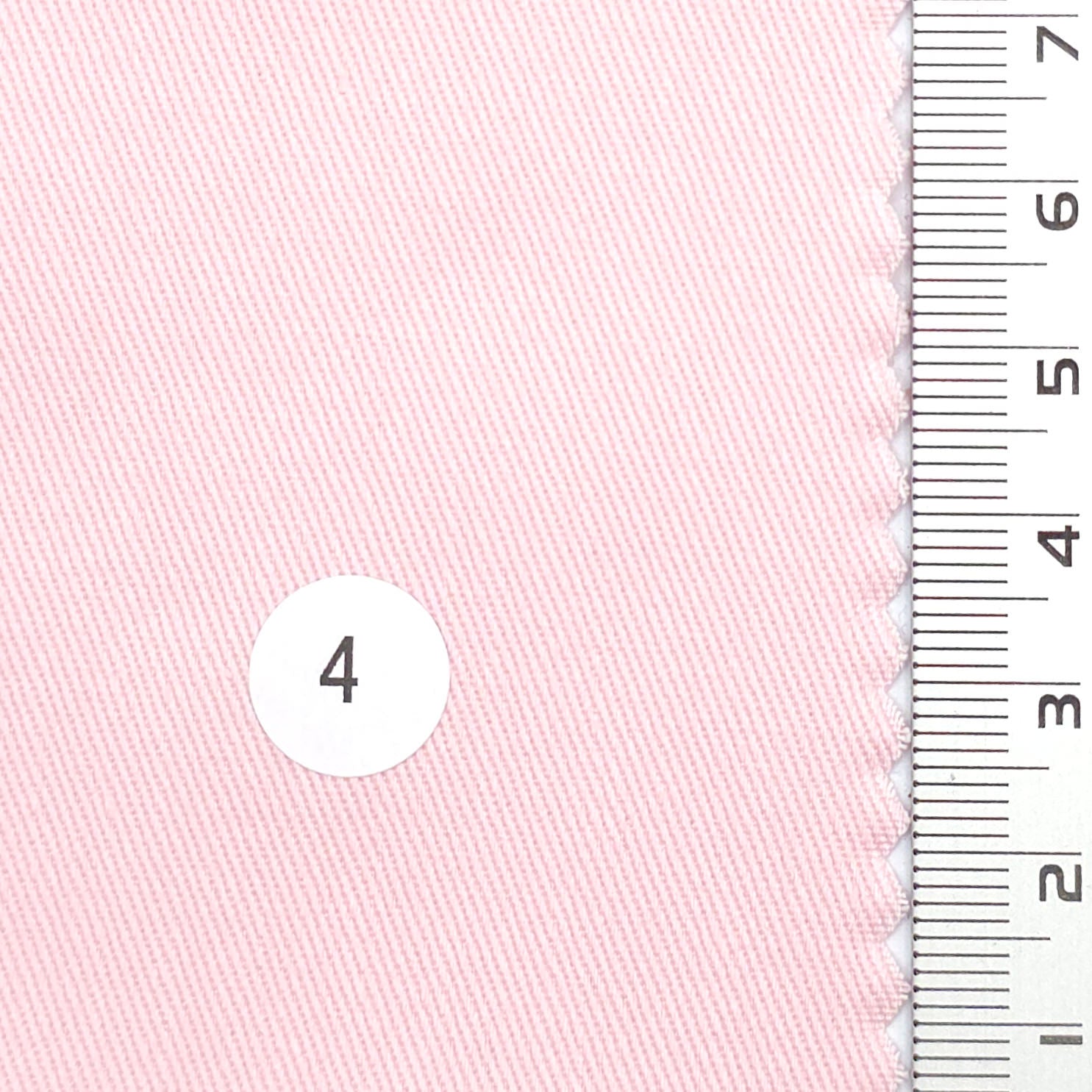 1.Cream-2.White-3.Ivory-4.Pink-5.Mint - 16 Count Solid Twill Cotton Woven Fabric - FAB 1817