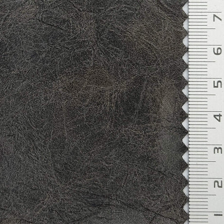 Tie Dye Leather Polyester Polyurethane Knit Fabric - FAB1804 - 1.Navy blue-2.Black-3.Dark brown-4.Charcoal gray-5.Olive green-6.Taupe brown-7.Gray Black 