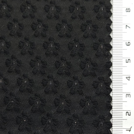 Floral Jacquard Metallic YarnDyed Polyester Woven Fabric - FAB1626 - 1.Red-2.Green-3.Navy-4.Black-5.Mint-6.Yellow-7.Pink-8.White 