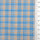 Apricot Washing Check Cotton Poly Woven Fabric - FAB1831