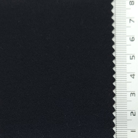 Solid Crepe Rayon Woven Fabric - FAB1636 - 1.Brown-2.Ivory-3.White-4.Navy-5.Black 