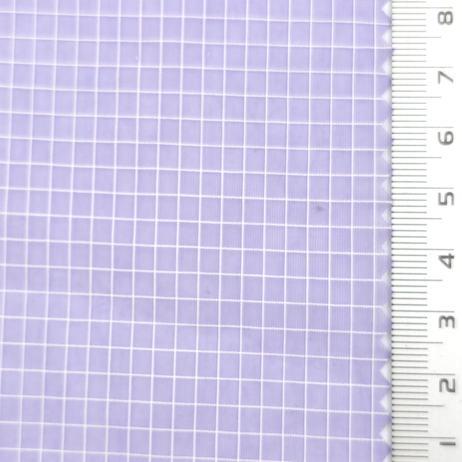 Light Purple - Windowpane Plain Nylon Woven Fabric - FAB1869