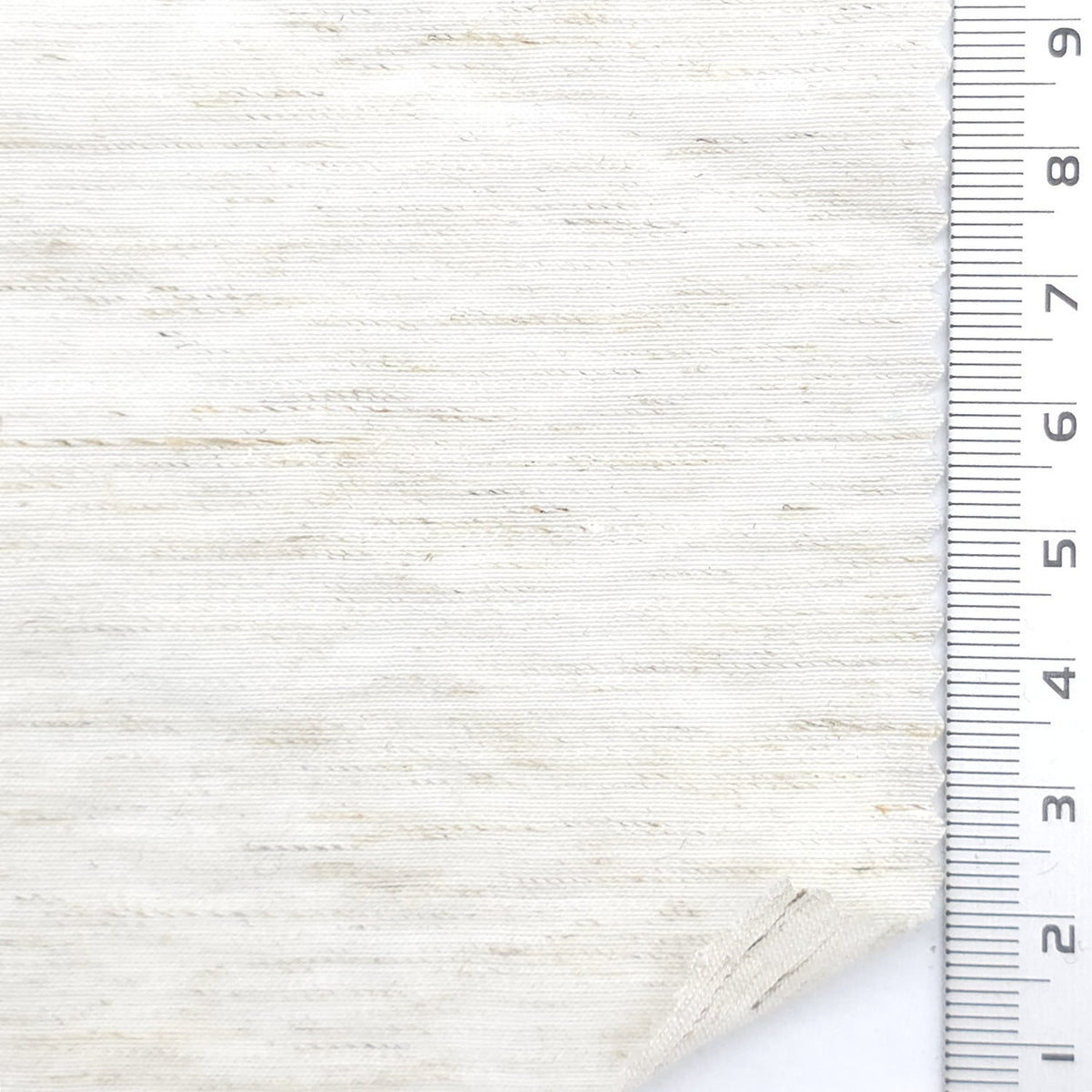 Solid Rayon Nylon Linen Woven Fabric - FAB1975 - White