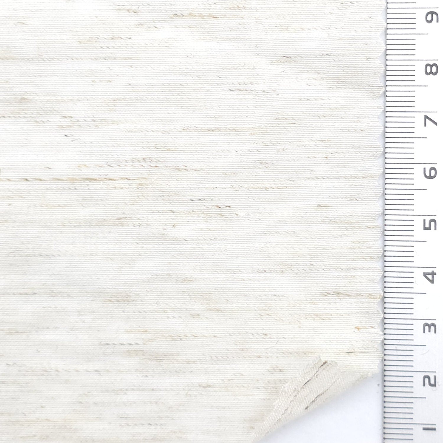Solid Rayon Nylon Linen Woven Fabric - FAB1975 - White