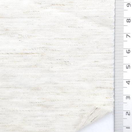 Solid Rayon Nylon Linen Woven Fabric - FAB1975 - White