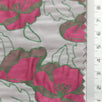 Floral Jacquard YarnDyed Polyester Woven Fabric - FAB1624 - 1.Gold-2.Red-3.Turquoise-4.Pink-5.Black 
