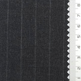 Chalk Stripe Plain Polyester Spandex Rayon Woven Fabric - FAB1781 - 1.Tan-2.Light Gray-3.Dark Gray-4.Charcoal-5.Navy Blue-6.Dark Navy-7.Black 