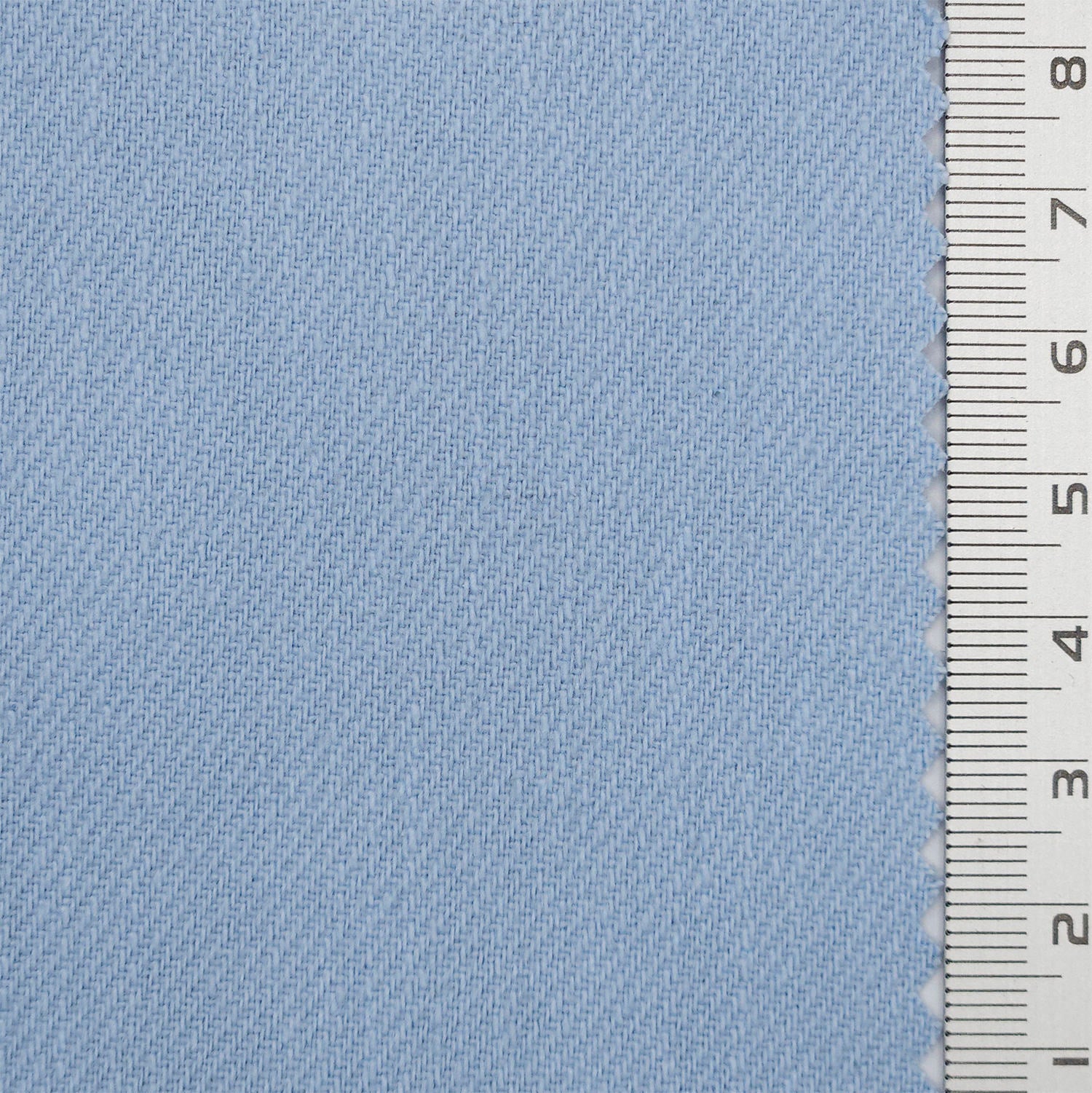 Solid Twill Slub Cotton Woven Fabric - FAB 1758 - 4.Light Blue