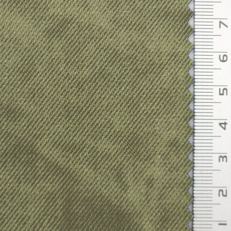 Washing effect Twill Denim Polyurethane Rayon Woven Fabric - FAB1763 - 1.Navy-2.Light pink-3.Taupe-4.Dark grey-5.Olive green-6.Brown-7.Tan-8.Ivory 