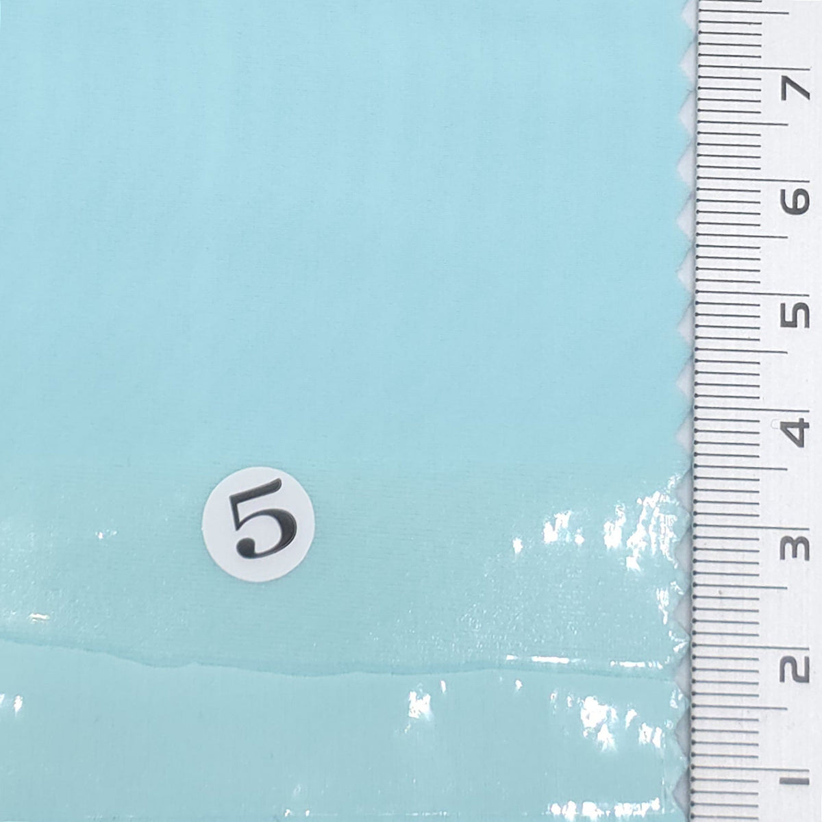1: Light Pink-2: Coral-3: Orange-4: Cornflower Blue-5: Light Cyan - Soft Stretch Solid Nylon Spandex Knit Fabric - FAB 1944
