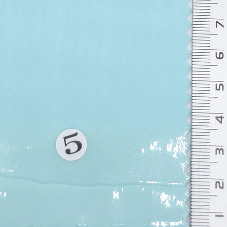 1: Light Pink-2: Coral-3: Orange-4: Cornflower Blue-5: Light Cyan - Soft Stretch Solid Nylon Spandex Knit Fabric - FAB 1944