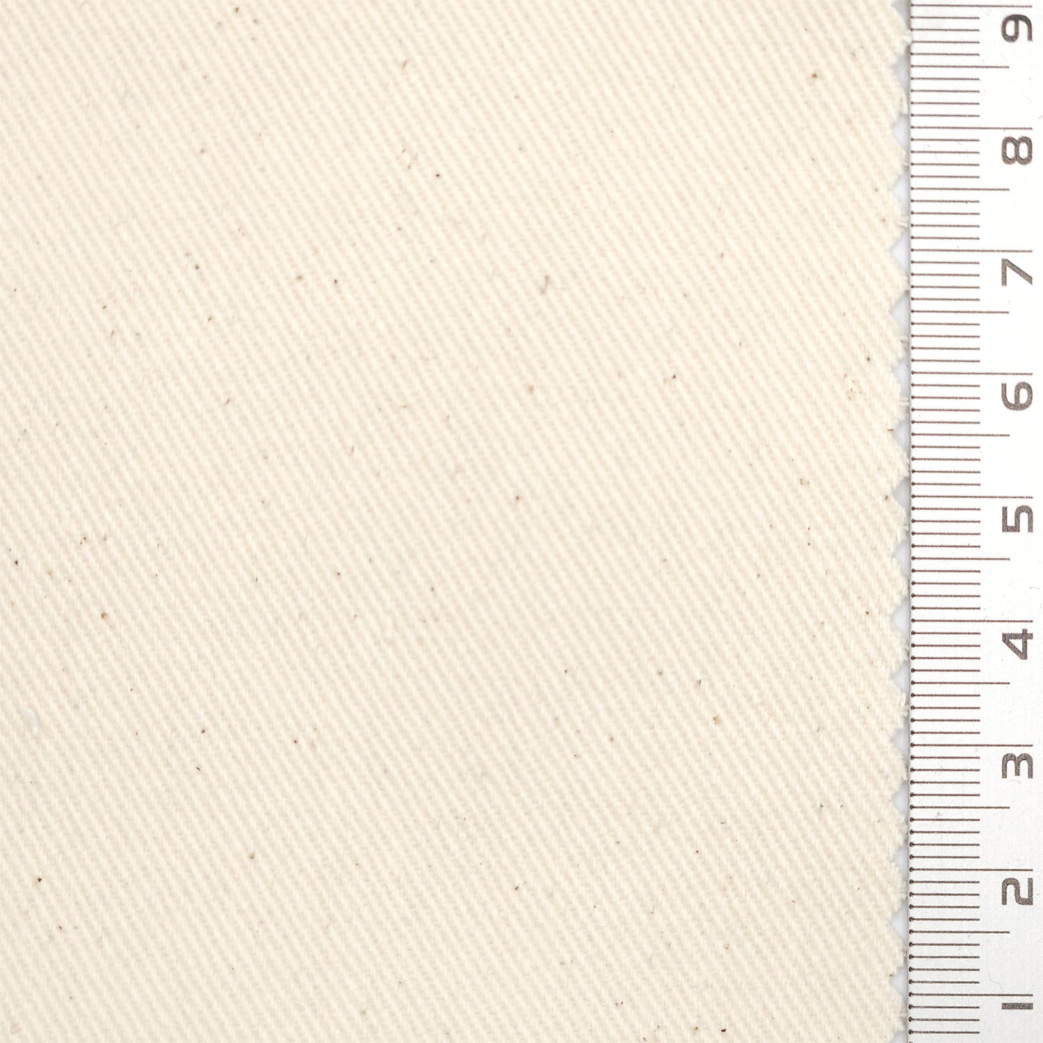 1.Light Pink-2.Light Blue-3.Ivory-4.White-5.Light Beige - 10s Solid Twill Cotton Woven Fabric - FAB 1757