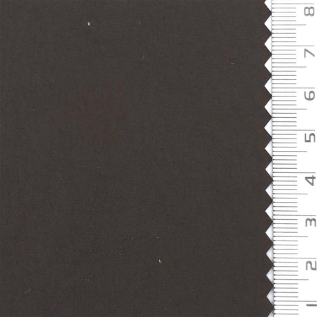 Dark Brown Water Repellent Memory Stretch Nylon Span Woven Fabric - FAB1823