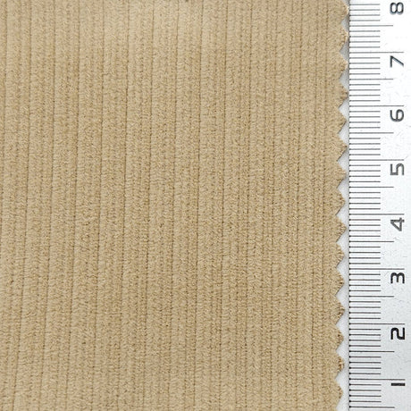 11Wale Solid Corduroy Cotton Woven Fabric - FAB1655 - 1.Petite Orchid-2.Oyster Pink-3.Milk White-4.Sour Dough-5.Pale Taupe-6.Shingle Fawn-7.Dark Tan-8.Cigar-9.Japonica-10.Sand Dune 