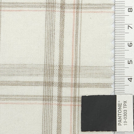 Tattersall Check YarnDyed Cotton Woven Fabric - FAB1746 - 1.Multi-2.Multi-3.Multi-4.Multi-5.Multi-6.Multi 