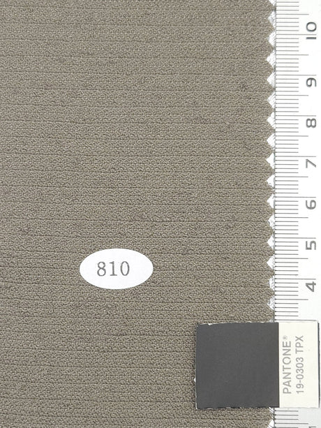 Solid Dobby Washing Linen Cotton Polyester Rayon Nylon Woven Fabric - FAB1710 - 1.Gunmetal-2.Pastel Grey-3.Bone-4.Ivory-5.Warm Grey-6.Olive Haze-7.Purple TAupe-8.Navy-9.Black 