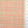 Spring Green Washing Check Cotton Poly Woven Fabric - FAB1831
