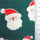 Brushed Santa Claus Print Polyester Rayon Knit Fabric - FAB1612 - 1.Red-2.Mint-3.Pink-4.Ivory-5.Green 