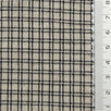 Monochrome Check YarnDyed Cotton Woven Fabric - FAB1800 - 1.Light Beige Plaid-2.Red-Brown Plaid-3.Light Blue Plaid-4.Charcoal Plaid-5.Black Plaid 