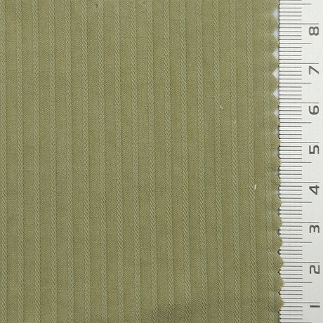 Stripe Rib Rayon Cotton Woven Fabric - FAB1794 - 1.Rose-2.Beige-3.White-4.Light Beige-5.Olive Green-6.Navy Blue-7.Black 