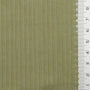 Stripe Rib Rayon Cotton Woven Fabric - FAB1794 - Olive Green