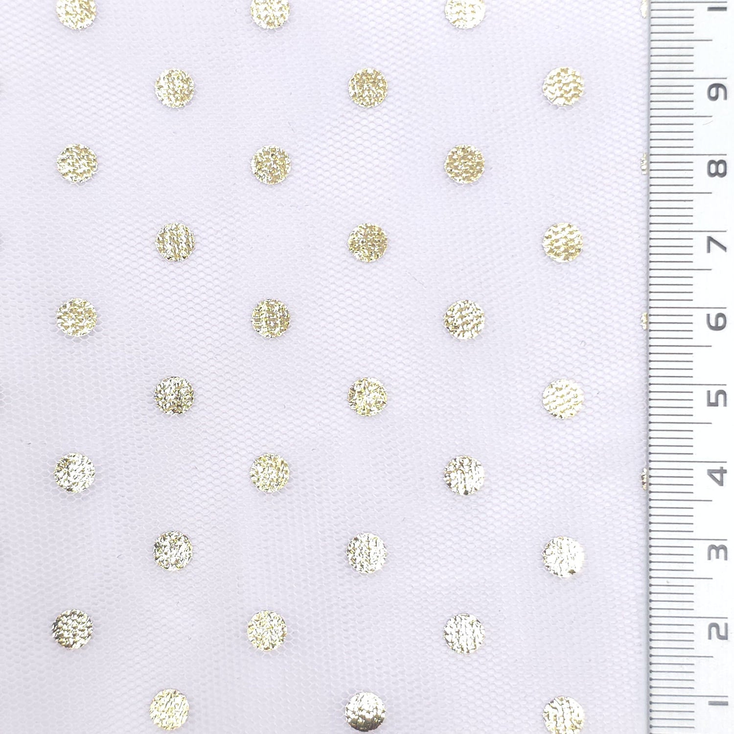 Foil Dot Polyester Knit Fabric - FAB1951 - Pink