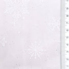 Snowflake Galaxy Polyester Knit Fabric - FAB1950 - Indi Pink