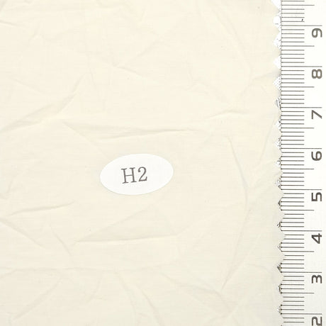 Solid Wrinkle Recycled Cotton Nylon Woven Fabric - FAB1704 - 1.Eagle-2.Soft Amber-3.Cashmere-4.Dark Beige-5.Ivory-6.White-7.Black 