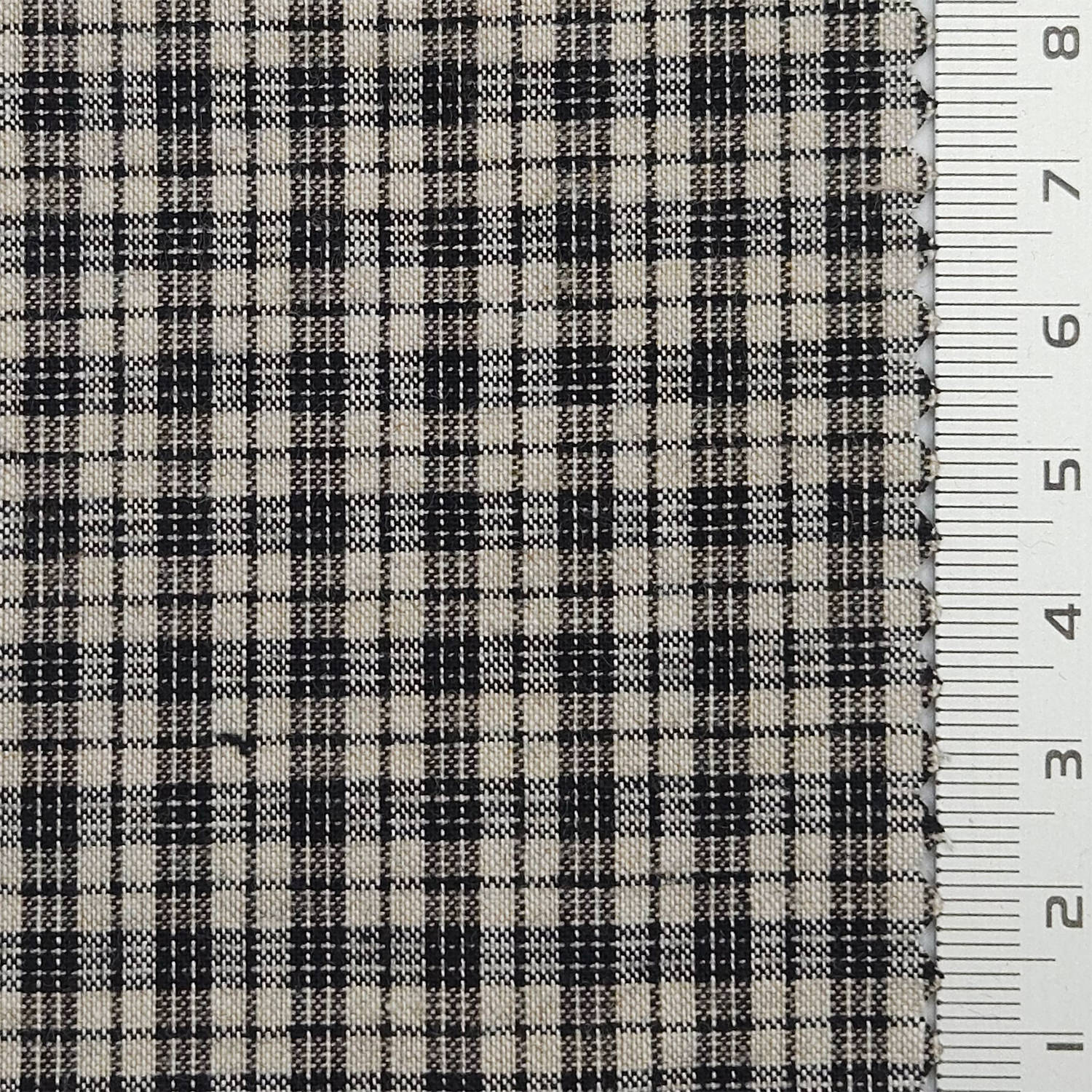 1.Charcoal Plaid-2.Navy Blue Plaid-3.Black Plaid-4.Burgundy Plaid-5.Dark Gray Plaid - Check YarnDyed Cotton Woven Fabric - FAB 1799