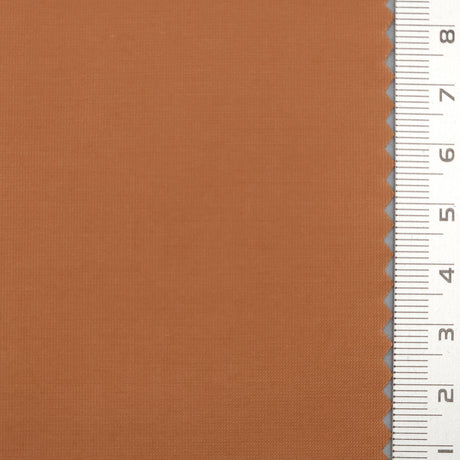 Solid Plain Taffeta Cotton Nylon Woven Fabric - FAB1729 - 1.Light brown-2.Dark olive green-3.Mustard yellow-4.Coral-5.Terracotta-6.Navy blue-7.Tan-8.Forest green-9.Medium brown-10.Light gray 