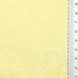 Towelling Solid Terry Cotton Polyester Knit Fabric - FAB1766 - 1.Light pink-2.White-3.Ivory-4.Light beige-5.Pale yellow-6.Tan-7.Dark green-8.Forest green-9.Charcoal gray-10.Taupe 