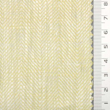 8s Herringbone Washing YarnDyed Cotton Linen Woven Fabric - FAB1676 - 1.Cloud-2.Pale Slate-3.Cold Turkey-4.Bizarre-5.Double Pearl Lusta-6.Dutch White-7.Spindle-8.Logan-9.Mischka-10.Spanish Green 