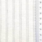 Bengal Stripe 100% Cotton Woven Fabric - FAB1968 - Grey