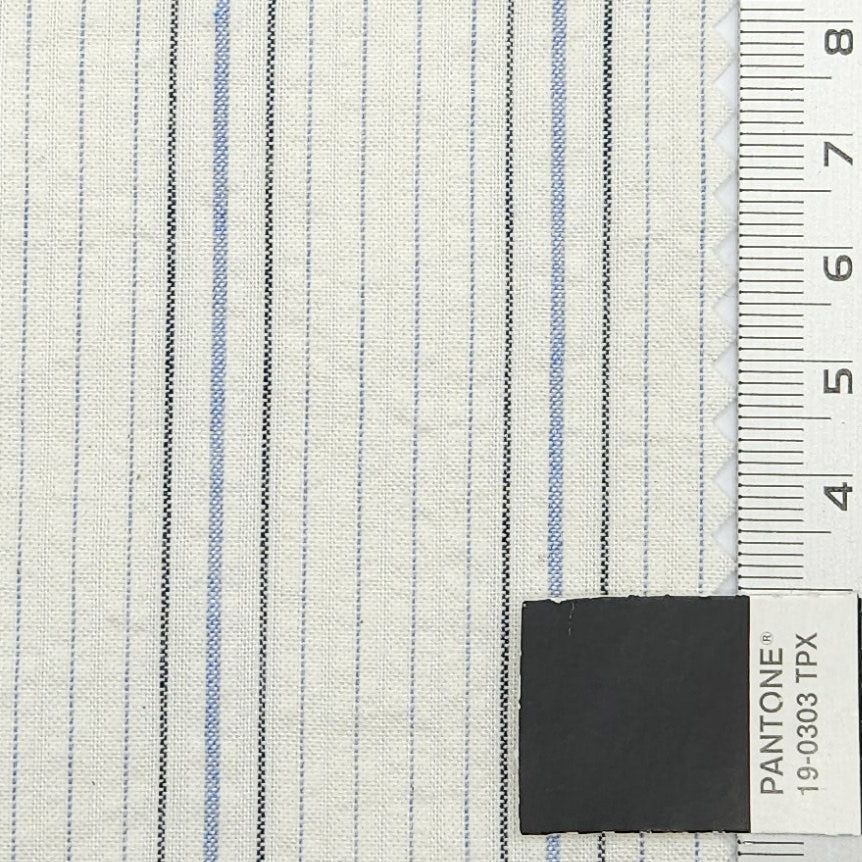 Shadow Stripe YarnDyed Cotton Woven Fabric - FAB 1743 - 5.Multi
