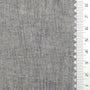 21 Count Solid Plain Linen Cotton Woven Fabric - FAB1785 - Dark gray