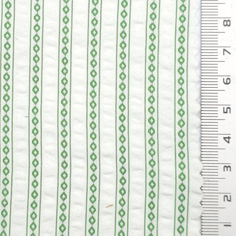 Stripe Jacquard Cotton Polyester Woven Fabric - FAB1820 - 1.Pink-2.Silver-3.Beige-4.Blue-5.Green-6.Royal Blue-7.Gold-8.Brown-9.Navy-10.Black 