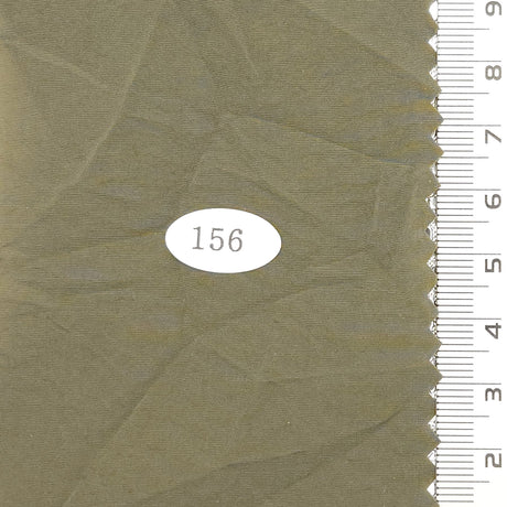 Solid Wrinkle Recycled Nylon Woven Fabric - FAB1705 - 1.Venus-2.Lemon Grass-3.Pastel Grey-4.Pale Brown-5.Clay Creek-6.Charcoal-7.White-8.Black 