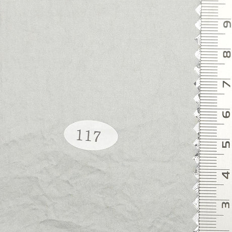 Solid Crinkled Nylon Woven Fabric - FAB1702 - 1.Black-2.Ironside Grey-3.Spun Pearl-4.Cotton Seed-5.Quill Grey-6.Eggshell-7.Blossom-8.White 