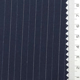 Pencil Stripe Plain Rayon Spandex Polyester Woven Fabric - FAB1782 - 1.Black-2.Light gray-3.Beige-4.Slate Gray-5.Navy blue-6.Dark Navy 